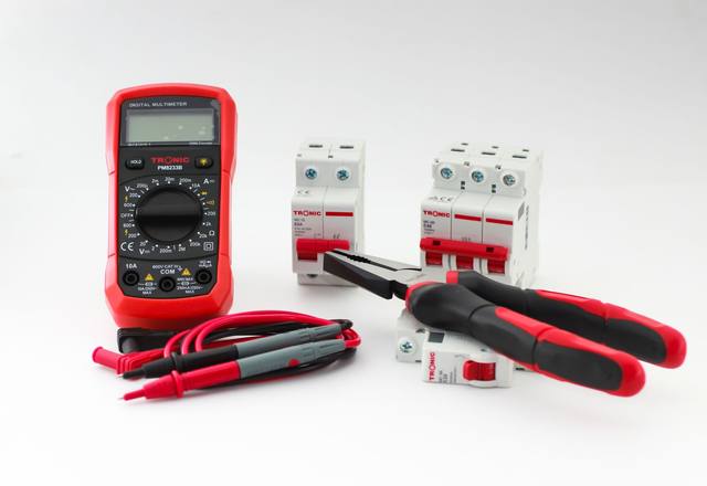 Electrical outlets and pliers